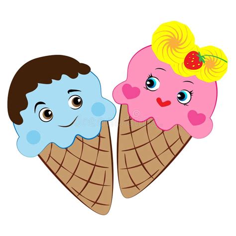 Cartoon Ice Cream Stock Illustrations 81817 Cartoon Ice Cream Stock