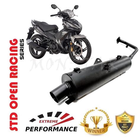 Sym Vf I Mm Ekzos Std Open Racing Exhaust Pipe Exos Berang