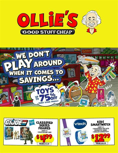 Ollie S Bargain Outlet Outlet Weekly Ad From October 21