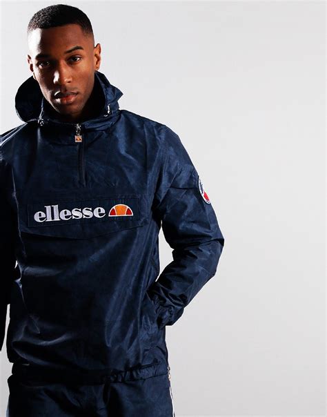 Ellesse Mont Caustic Jacket Navy Terraces Menswear