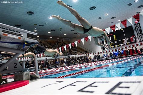 Harvard Swimming And Diving Photos Billie With An Ie