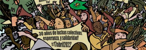 Treinta A Os De Nuestras Luchas Colectivas Por La Justicia La Paz La