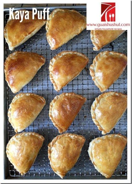 Traditional Kaya Puff Or Kaya Kok Easy Puff Pastry Recipe