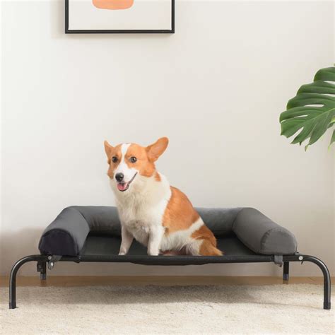WESTERN HOME WH Elevated Dog Bed Cot, Raised Outdoor Dog Bed with