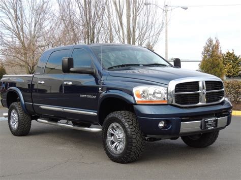 2006 Dodge Ram 3500 Laramie Mega Cab 4x4 5 9l Diesel 6 Spd Manual