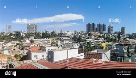 Luanda Angola 11 06 2022 Vista panorámica de los distritos de