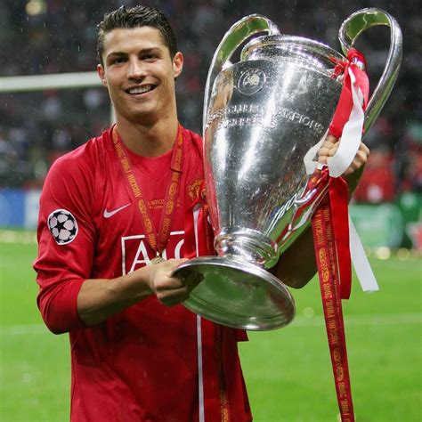 Cristiano Ronaldo Champions League Trophy | Football Quotes For Life