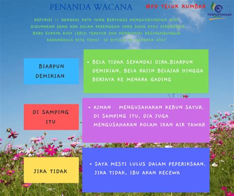 Penanda Wacana Bahasa Melayu And Contoh Bombastik