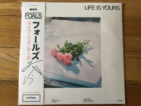 Foals Life Is Yours 2022 Signed Assai Obi Edition Vinyl Discogs