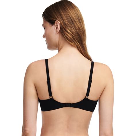 Haut De Maillot De Bain Enveloppant Noir Chantelle Bain Lemon Curve