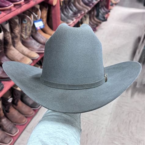 Grey Felt Cowboy Hat Abolengo Hats