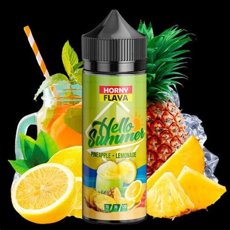 Horny Flava Hello Summer Mango Lemonade 120ml Vivap