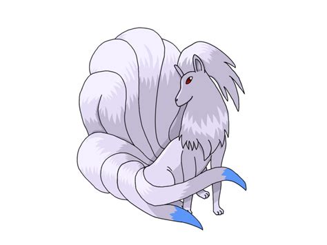 Shiny Ninetales by CandehLlama on DeviantArt