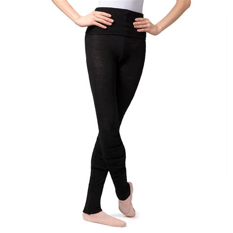 T0105 Bloch Full Length Roll Waist Womens Warmup Pant Bloch Australia