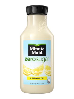 Zero Sugar Lemonade Low Sugar Juice Minute Maid