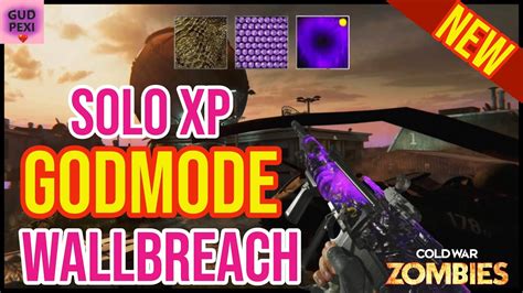 New Insane Solo Xp Godmode Wallbreach Cold War Zombie Glitches