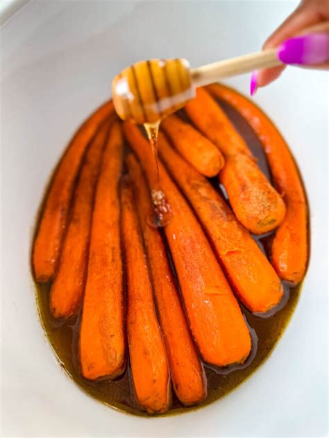 Slow Cooker Glazed Carrots Stay Snatched