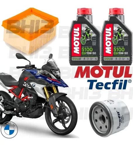 Motul 5100 15w50 Kit Troca Óleo Bmw G 310 Gs G 310 R Psl633