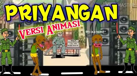 Priyangan Versi Animasi Joged Lucu Youtube