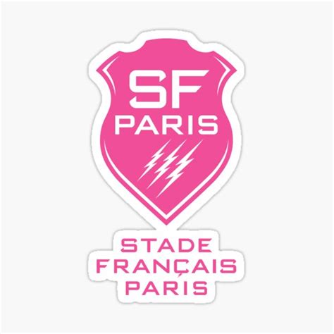 "stade francais paris logo" Sticker for Sale by Likuanshop | Redbubble