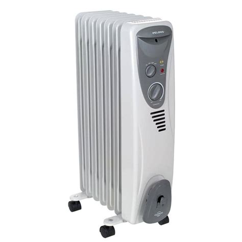 Pelonis 1 500 Watt Electric Oil Filled Radiant Portable Heater HO 0218H