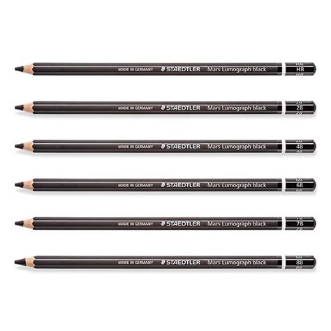 STAEDTLER Mars Lumograph BLACK Artists Pencils Lazada PH