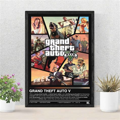 Grand Theft Auto 5 Poster sold by Aryel Meireles | SKU 1115561 ...