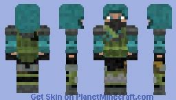 S.T.A.L.K.E.R - Clear Sky Stalker Minecraft Skin