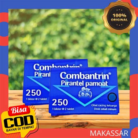 Combantrin Tablet 250mg Perstrip Obat Cacing Lazada Indonesia