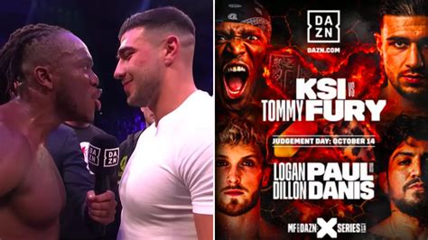 KSI vs Tommy Fury and Logan Paul vs Dillon Danis: PPV price, UK start ...