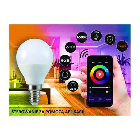 Żarówka led sterowana Wi fi przez aplikacje TUYAsmart hit