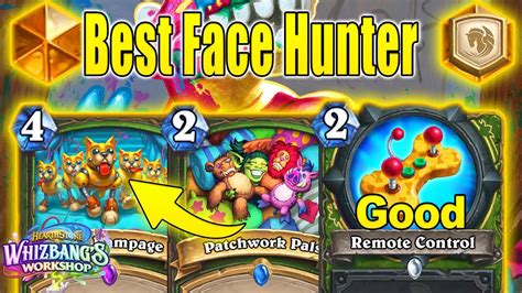 82 Winrate With Best Face Hunter Deck To Craft For Rank Legend At