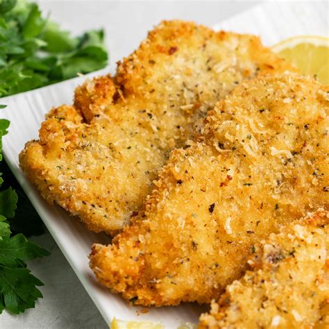 Parmesan Crusted Chicken The Stay At Home Chef