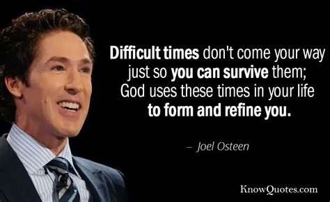 Joel Osteen Quotes About Life Knowquotes