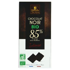 Par Naturalia Moulin Des Moines Chocolat Noir Intense Bio G