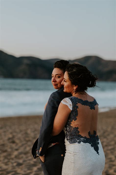 San Francisco Golden Gate Bridge Same Sex Elopement Tida Svy Photography