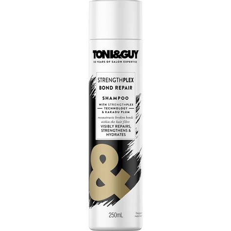 Toni Guy Strength Plex Bond Repair Shampoo 250ml Woolworths