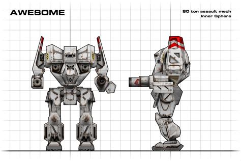 Awesome Blueprint By Walter Robot Concept Art