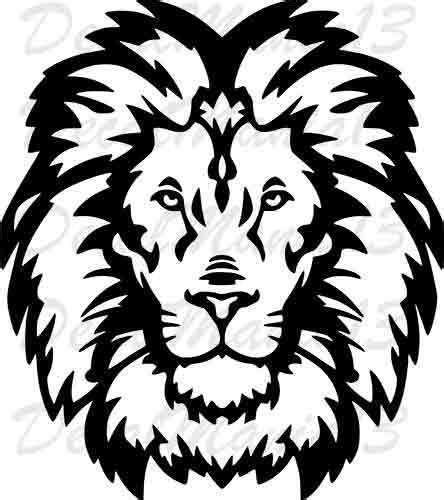 Lion Head Safari Jungle Cat Car Truck Wall Window Vinyl Sticker Decal