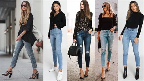 BLUSAS NEGRAS y JEANS en TENDENCIAExcelentes Básicos YouTube