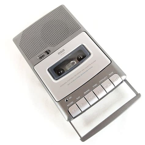 Rca Rp3503 Cassette Voice Recorder With Slim Shoebox Design And 3 Digit Tape Counter Non Retail