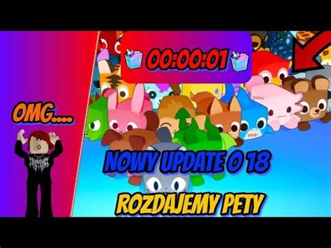 już dziś będzie update w pet Simulator 99 LIVE oraz rozdam może