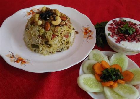 Mughlai veg biryani Recipe by Mukti Sahay - Cookpad