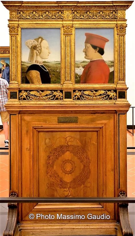 Firenze Galleria Degli Uffizi I Duchi Di Urbino Federico Da Montefeltro