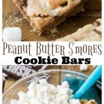 Peanut Butter S Mores Cookie Bars Sugar Spun Run