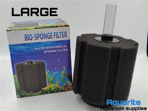 Aquarium Biochemical Sponge Filter L Pack Aquarita