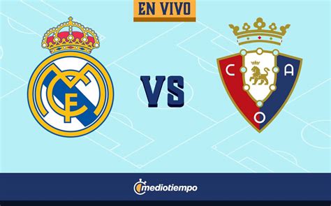 Partido de Real Madrid vs Osasuna EN VIVO J7 La Liga de España 2022