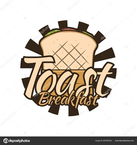 Toast Logo Design Template Restaurant Stock Vector by ©raul_vlska 687545792