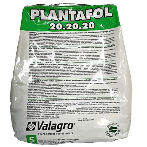 Купити Мікродобриво Плантафол 20-20-20 [Тара 5кг] |Valagro ...