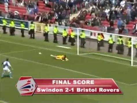 2009 04 25 Swindon Town Vs Bristol Rovers Highlights YouTube